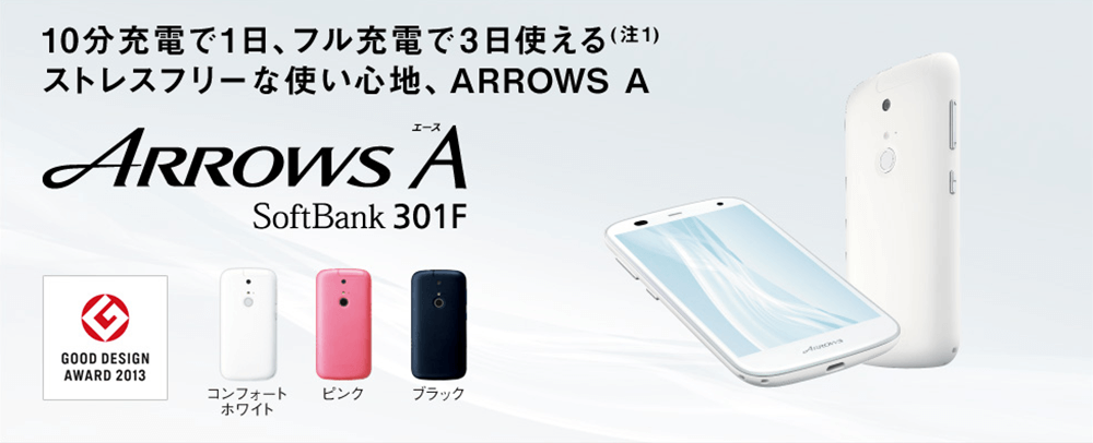 ARROWS A SoftBank 301F